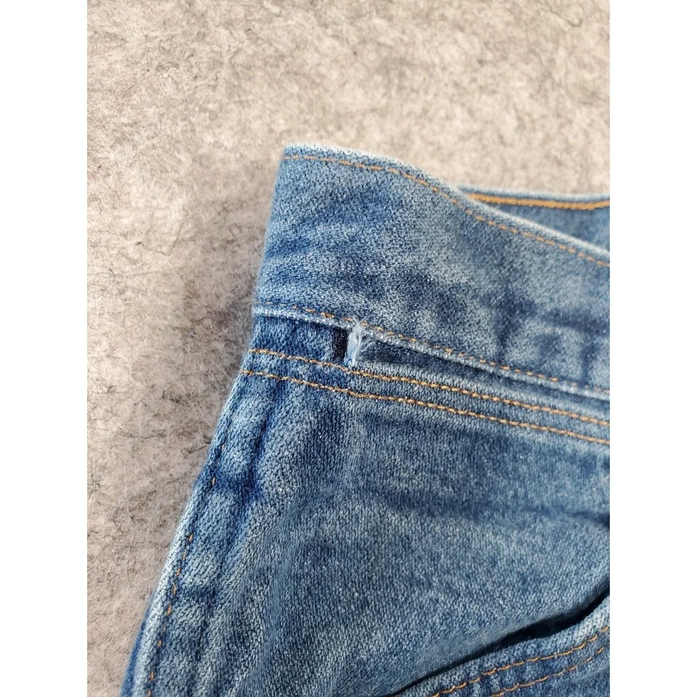 Wrangler Jeans Mens 35x34 Actual 33x33 Denim Western Cowboy Straight Leg 13MWZ